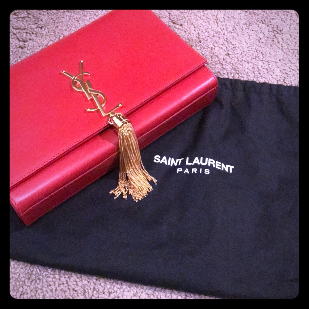 Authentic YSL kate bag